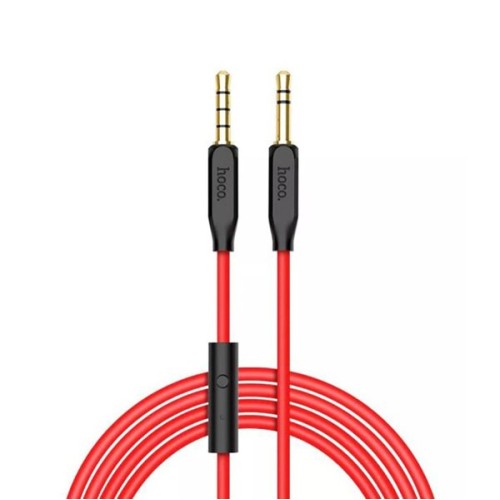 Кабель Aux Hoco UPA12 TPU 1м Black