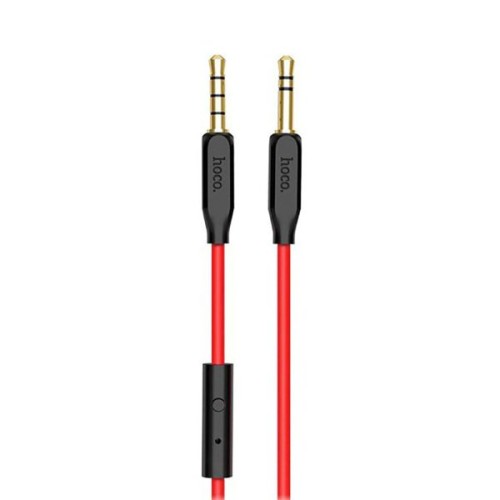 Кабель Aux Hoco UPA12 TPU 1м Black
