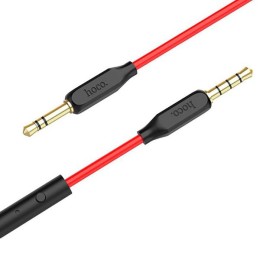 Кабель Aux Hoco UPA12 TPU 1м Black