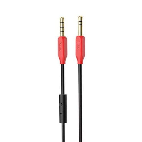 Кабель Aux Hoco UPA12 TPU 1м Red