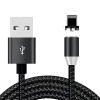 Кабель USB для Apple Lightning DC Magnetic Черный