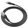Кабель USB для Apple Lightning Borofone BX46 TPU 1м Черный