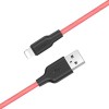 Кабель USB для Apple Lightning Hoco X21 Plus 2м Красный