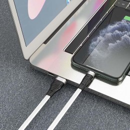 Кабель USB для Apple Lightning Hoco X53 1м Белый