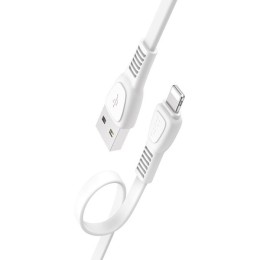 Кабель USB для Apple Lightning Hoco X40 TPU 1м Белый