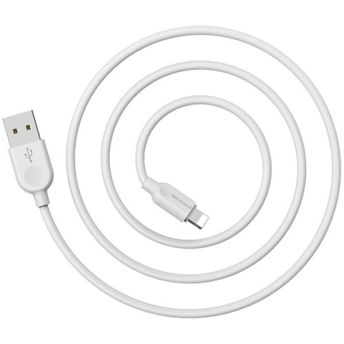 Кабель USB для Apple Lightning Borofone BX14 2м Белый