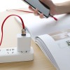Кабель USB Apple Lightning Hoco U74 1.2м Красный