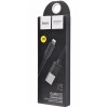 Кабель USB Apple Lightning Hoco X5 TPU 1м Черный