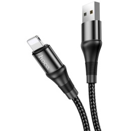 Кабель USB Apple Lightning Hoco X50 1м Черный