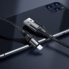 Кабель USB Apple Lightning Hoco X50 1м Черный