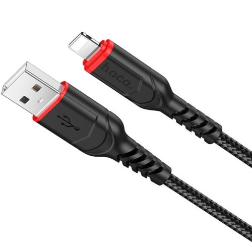 Кабель USB Apple Lightning Hoco X59 1м Черный