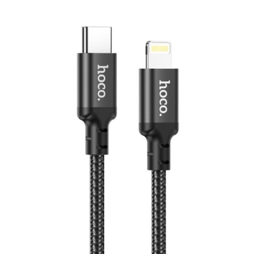 Кабель Type-C Lightning Hoco X14 PD20W 2м Черный