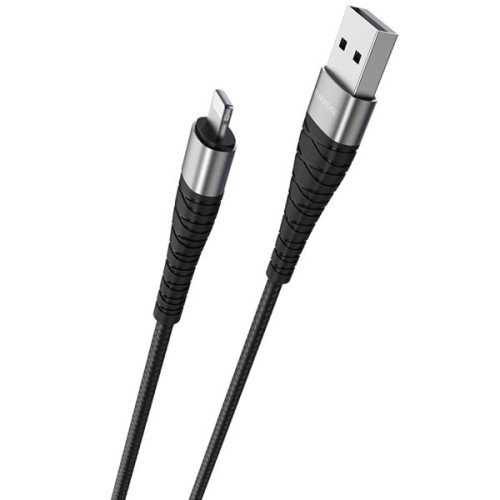 Кабель USB для Apple Lightning Borofone BX32 1м Черный