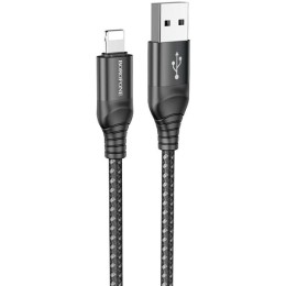 Кабель USB для Apple Lightning Borofone BX56 PD 20W 1м Черный