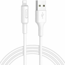 Кабель USB для Apple Lightning Hoco X25 1м Белый