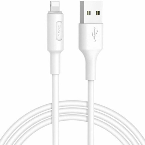 Кабель USB для Apple Lightning Hoco X25 1м Белый