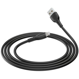Кабель USB Apple Lightning Borofone BX51 TPU 1м Черный