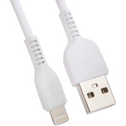 Кабель USB Apple Lightning Hoco X13 TPU 1м Белый