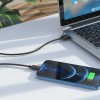 Кабель USB Apple Lightning Hoco X73 TPU 1м Черный