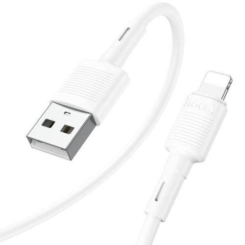 Кабель USB Apple Lightning Hoco X83 TPU 1м Белый