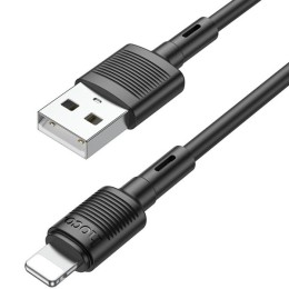Кабель USB Apple Lightning Hoco X83 TPU 1м Черный