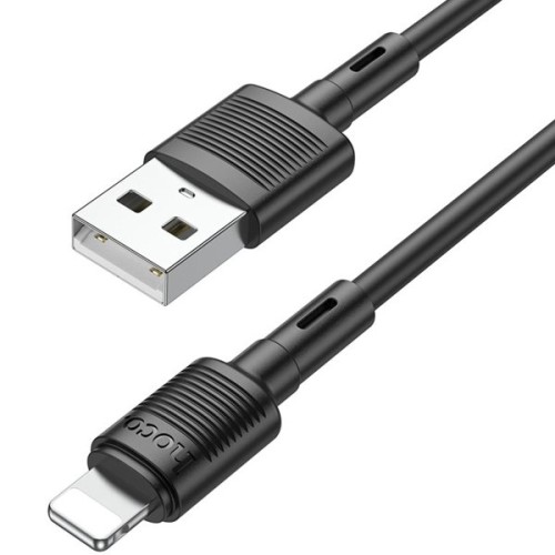 Кабель USB Apple Lightning Hoco X83 TPU 1м Черный