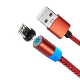 Кабель USB Apple Lightning Zibelino 1м Красный