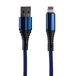 Кабель USB Apple Lightning Zibelino 1м Синий