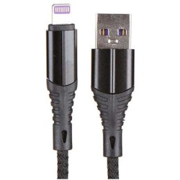 Кабель USB Apple Lightning Zibelino 2м Черный