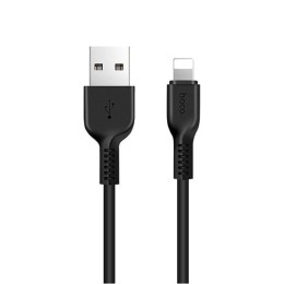 Кабель USB для Apple Lightning Hoco X20 TPU 3м Черный