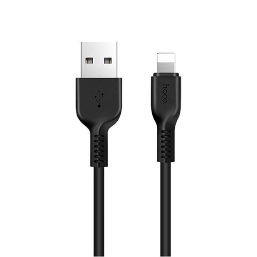 Кабель USB для Apple Lightning Hoco X20 TPU 3м Черный