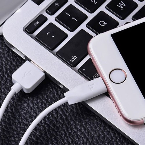 Кабель USB для Apple Lightning Hoco X1 TPU 3м Белый