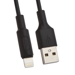 Кабель USB для Apple Lightning Hoco X25 TPU 1м Черный
