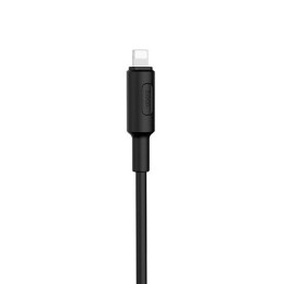 Кабель USB для Apple Lightning Hoco X25 TPU 1м Черный