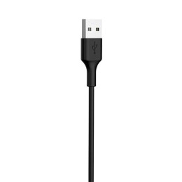 Кабель USB для Apple Lightning Hoco X25 TPU 1м Черный