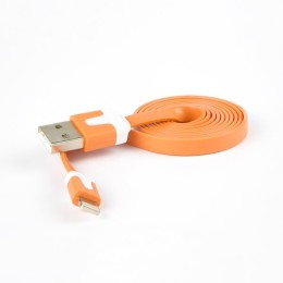 Кабель USB для Apple Lightning Red Line Lite 1м Оранжевый