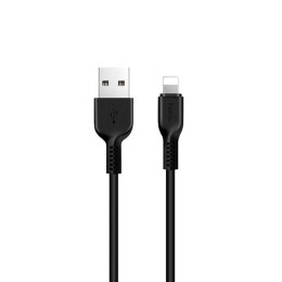 Кабель USB для Apple Lightning Hoco X20 1м Черный