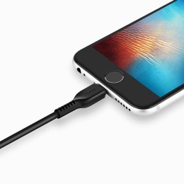 Кабель USB для Apple Lightning Hoco X20 2м Черный
