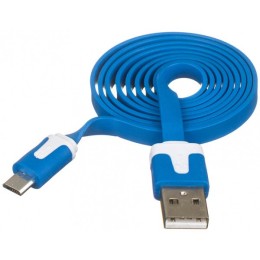 Кабель USB MicroUSB Red Line Lite 1м Синий