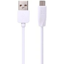 Кабель USB MicroUSB Hoco X1 TPU 1м Белый