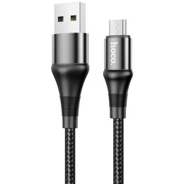Кабель USB MicroUSB Hoco X50 1м Черный