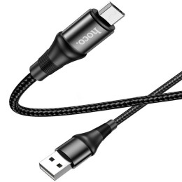 Кабель USB MicroUSB Hoco X50 1м Черный