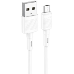 Кабель USB MicroUSB Hoco X83 TPU 1м Белый