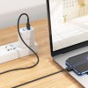 Кабель USB MicroUSB Hoco X83 TPU 1м Черный