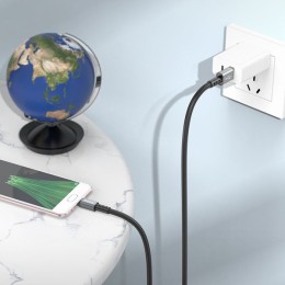 Кабель USB MicroUSB Hoco X85 TPU 1м Черный