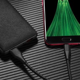 Кабель USB MicroUSB Hoco X32 TPU 1м Черный