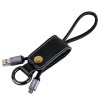 Кабель USB MicroUSB Remax Western 0.32м Черный