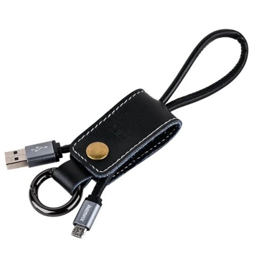 Кабель USB MicroUSB Remax Western 0.32м Черный