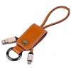 Кабель USB MicroUSB Remax Western 0.32м Коричневый