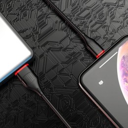 Кабель USB MicroUSB Borofone BX17 TPU 1м Черный